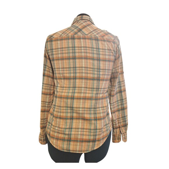Women’s Marmot Peachy Color Mixed Media Long Sleeve Button-Up Shirt Size-M/M - Picture 6 of 6